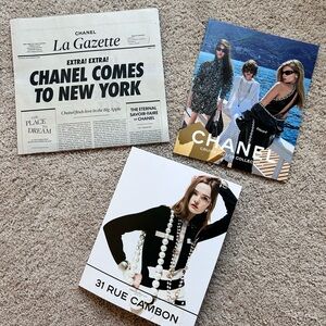 Chanel magazine & Booklet 3 pc bundle